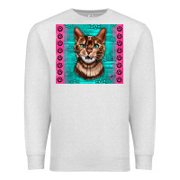 Oatmeal Heather Western Bengal Cat Premium Sweatshirt - LillyAllenDesigns