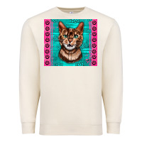 Sandshell Western Bengal Cat Premium Sweatshirt - LillyAllenDesigns