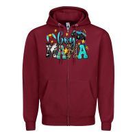 Burgundy boy mama Zipper Hoodie - AdoDesignShop