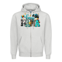 Dove Grey boy mama Zipper Hoodie - AdoDesignShop