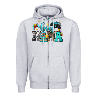 Heather Grey boy mama Zipper Hoodie - AdoDesignShop