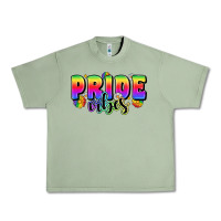 Oil Green pride vibes Urban Heavy Tee - Zillion Design Studio
