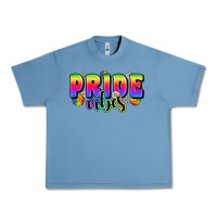 Pebble Blue pride vibes Urban Heavy Tee - Zillion Design Studio