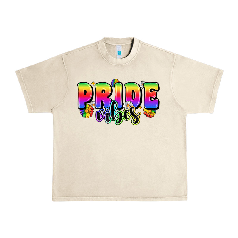 Pride Vibes Urban Heavy Tee by Zillion Design Studio | Teevron