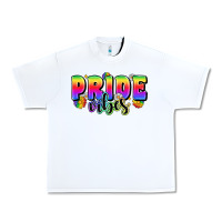 White pride vibes Urban Heavy Tee - Zillion Design Studio