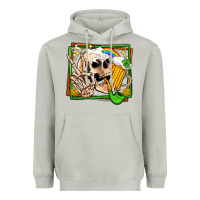 Moon Dust st patricks day peace skull Heavyweight Hoodie - Jasminsmagicworld
