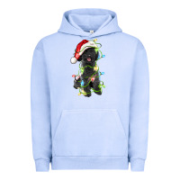 Pigment Grape Ice christmas black poodles dog Urban Hoodie - LillyAllenDesigns