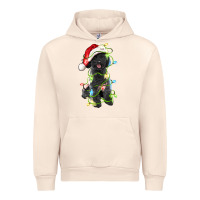 Sandshell christmas black poodles dog Urban Hoodie - LillyAllenDesigns