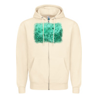 Sandshell green glitter background Zipper Hoodie - JahusDesignShop