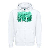 White green glitter background Zipper Hoodie - JahusDesignShop