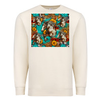Sandshell mustang horse western Premium Sweatshirt - LillyAllenDesigns