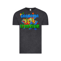 Vintage Black grandma of a warrior Vintage Tee - Zillion Design Studio