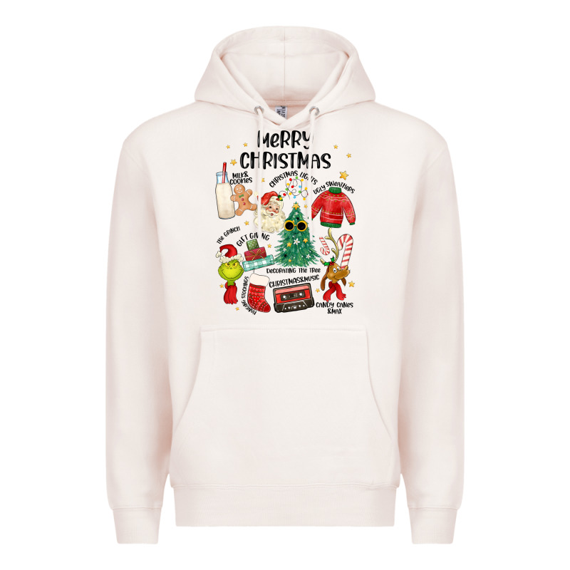 Merry Christmas Premium Hoodie by MaliasSmallBusiness | Teevron