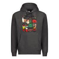 Smoke merry christmas Premium Hoodie - MaliasSmallBusiness