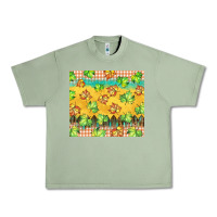Oil Green fall leaf tumbler Urban Heavy Tee - BarkalooDesign