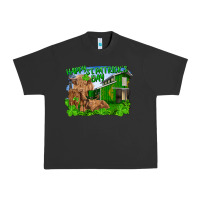 Pigment Black happy st. patrick's day cattle and calfs Urban Heavy Tee - RanaPortraitStore