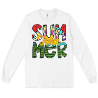 White summer time Long Sleeve Tee - SublimationCraftShop