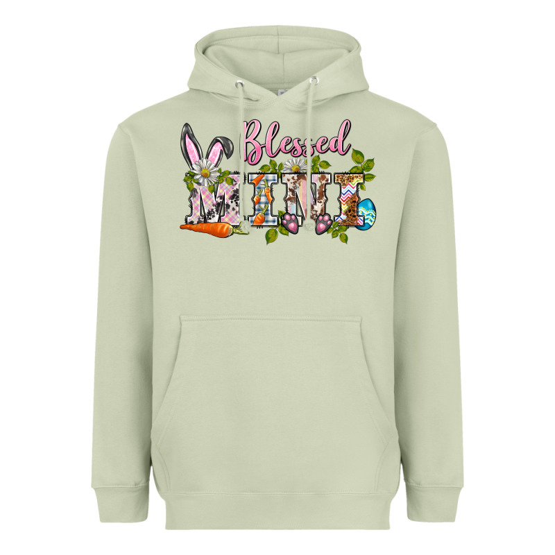 Blessed Mini Easter Heavyweight Hoodie by BarkalooDesign | Teevron