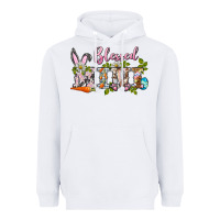 White blessed mini easter Heavyweight Hoodie - BarkalooDesign