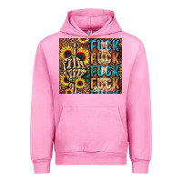 Fuchsia Pink fuck Urban Hoodie - LillyAllenDesigns
