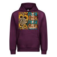 Mauve Wine fuck Urban Hoodie - LillyAllenDesigns
