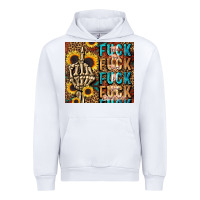 White fuck Urban Hoodie - LillyAllenDesigns