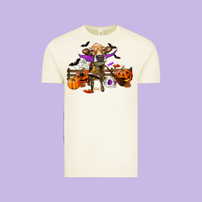 Vintage Tee Heifer cow halloween
