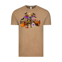 Vintage Coffee Heifer cow halloween Vintage Tee - RanaPortraitStore