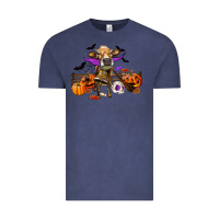 Vintage Denim Heifer cow halloween Vintage Tee - RanaPortraitStore