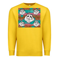 Lemon Western Ragdoll Cat Premium Sweatshirt - LillyAllenDesigns
