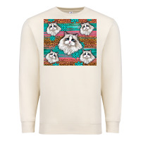 Sandshell Western Ragdoll Cat Premium Sweatshirt - LillyAllenDesigns