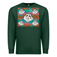 Sports Green Western Ragdoll Cat Premium Sweatshirt - LillyAllenDesigns