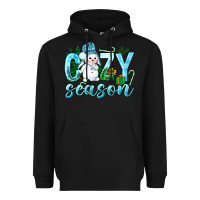 Black cozy season winter christmas Heavyweight Hoodie - NancyCooperArtShop