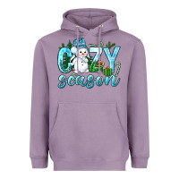 Lavender cozy season winter christmas Heavyweight Hoodie - NancyCooperArtShop