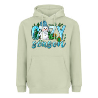 Matcha cozy season winter christmas Heavyweight Hoodie - NancyCooperArtShop
