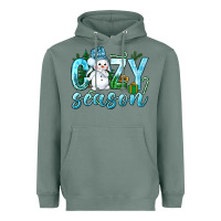 Sage cozy season winter christmas Heavyweight Hoodie - NancyCooperArtShop