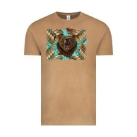 Vintage Camel bear native American background Vintage Tee - BarkalooDesign