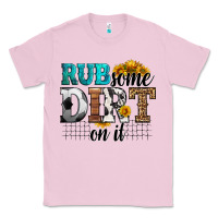 Bubblegum Pink rub some dirt on it soccer Classic Tee - HRA Design Shop