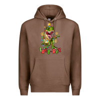 Chestnut tree rex trex christmas dinosaur Premium Hoodie - MaliasSmallBusiness