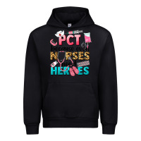Black pct because nurses need heroes Urban Hoodie - LillyAllenDesigns