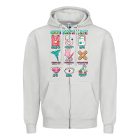 Dove Grey nurse god says i am  nurse elements Zipper Hoodie - AdoDesignShop