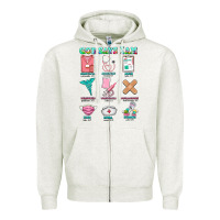 Oatmeal Heather nurse god says i am  nurse elements Zipper Hoodie - AdoDesignShop