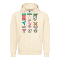 Sandshell nurse god says i am  nurse elements Zipper Hoodie - AdoDesignShop