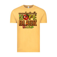 Vintage Mustard unapologetically dope black teacher juneteenth Vintage Tee - texasbilliewilder