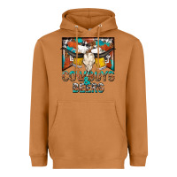 Meerkat cowboys and beers Heavyweight Hoodie - NancyCooperArtShop