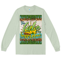 The Lake Is My Happy Place Air Freshener Long Sleeve Tee | Teevron