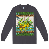 Smoke the lake is my happy place air freshener Long Sleeve Tee - HRA Design Shop