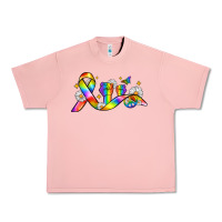 Salmon pride ribbon Urban Heavy Tee - Zillion Design Studio