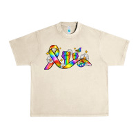 Sandshell pride ribbon Urban Heavy Tee - Zillion Design Studio