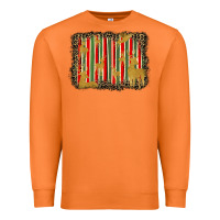 Carrot christmas reindeers leopard background Premium Sweatshirt - BarkalooDesign